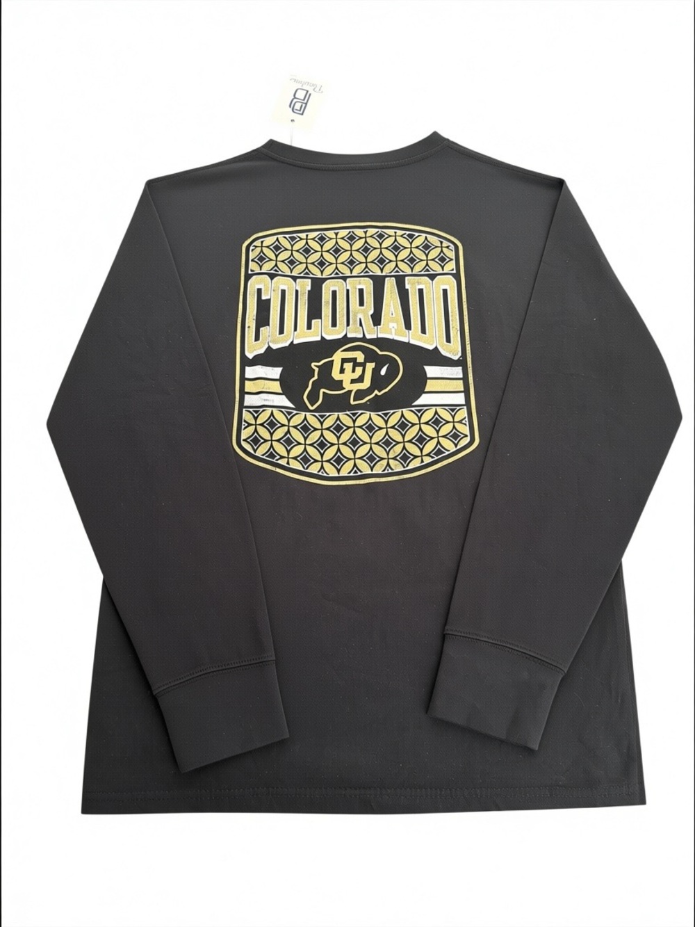 Women's Pressbox Colorado Buffaloes black Long sleeve size medium NWT